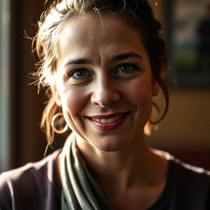 Retrato de Isabel Castro, instructora de comedia